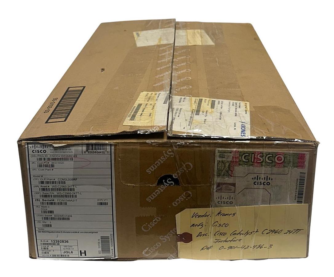 Used CISCO KRONES WS-C2960-24TT-L / 0901424863 CATALYST C2960 24TT INTERFACE NSMP