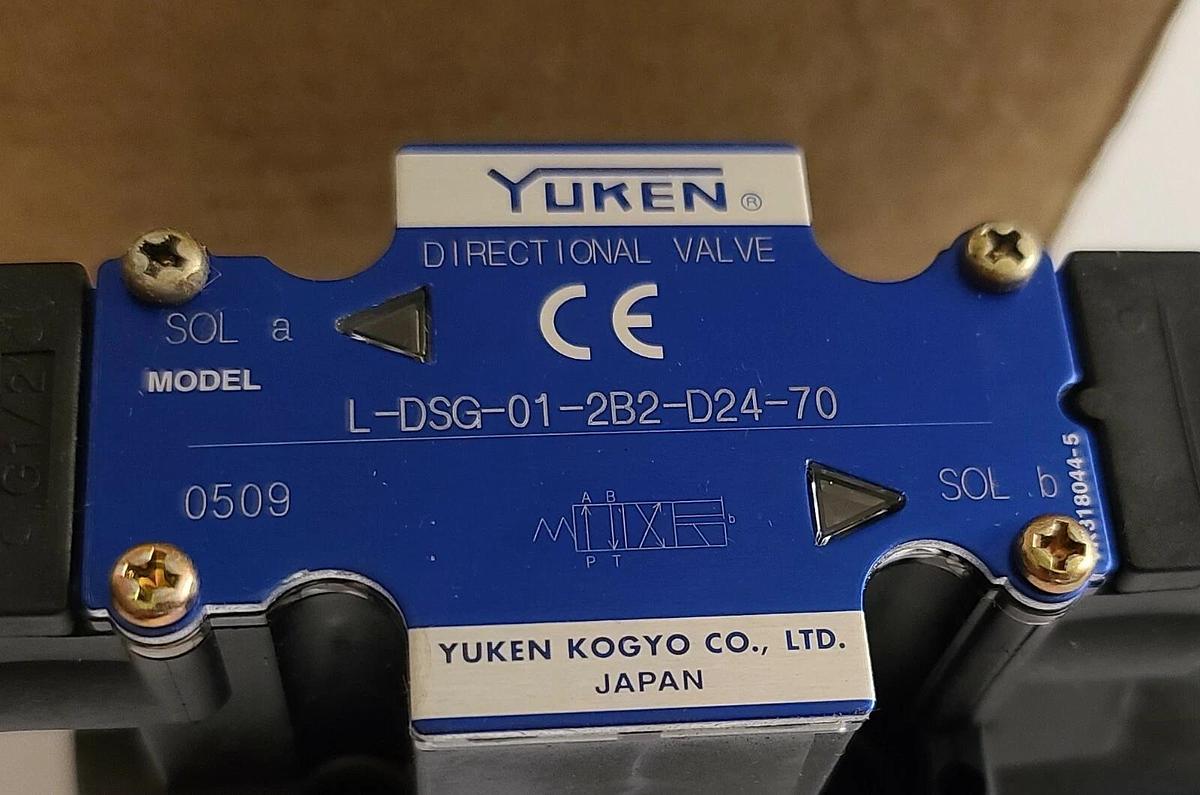 NEW YUKEN L-DSG-01-2B2-D24-70 DIRECTIONAL VALVE LDSG012B2D2470