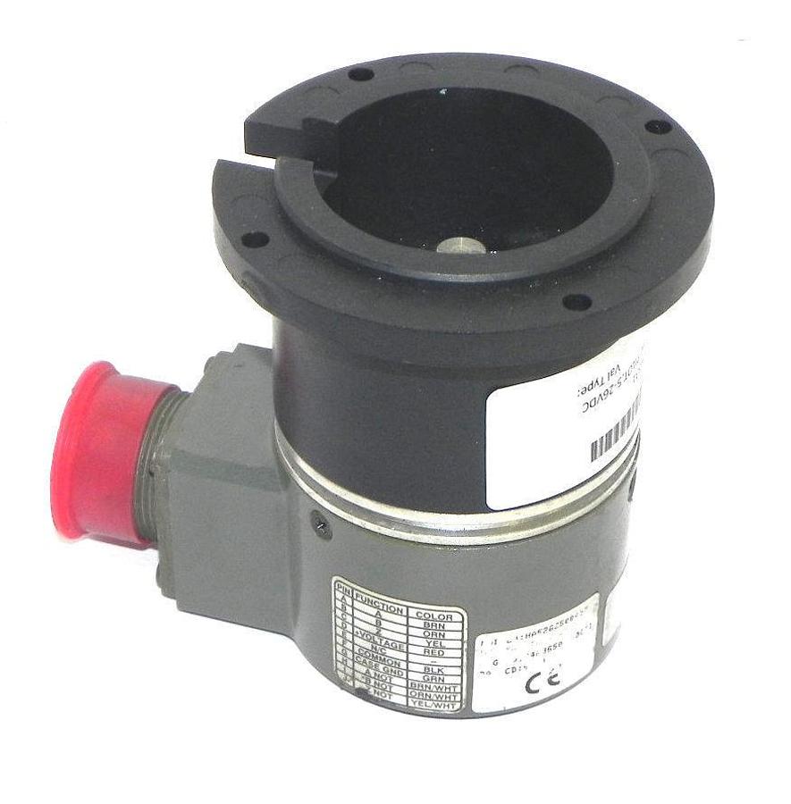 Used DYNAPAR HA5262500A531 ENCODER , FLG/W/PILOT, 5-26VDC