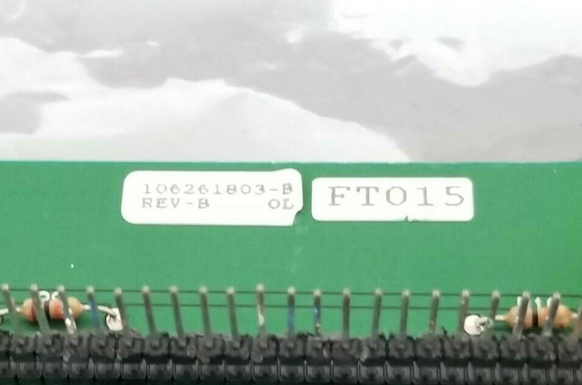 Used BOSTON / FINCOR 106275201-B GENI / PULSE TACH BOARD REV. B 106275201 (REPAIRED)