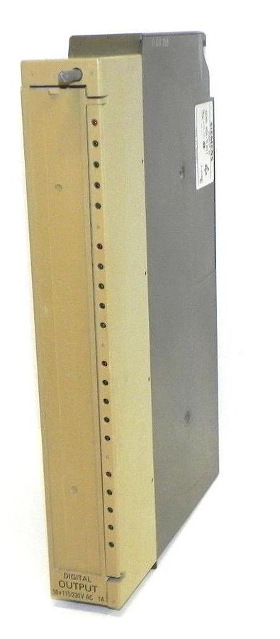 Used SIEMENS 6ES5-456-7LA11 DIGITAL OUTPUT MODULE 16x115/230VAC, 1A, 6ES54567LA11