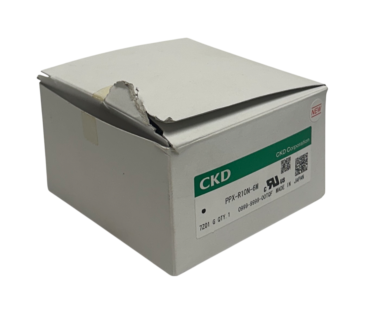 Used CKD PPX-R10N-6M / PPXR10N6M PNEUMATIC DIGITAL PRESSURE SENSOR PPX 12-24VDC NSMP