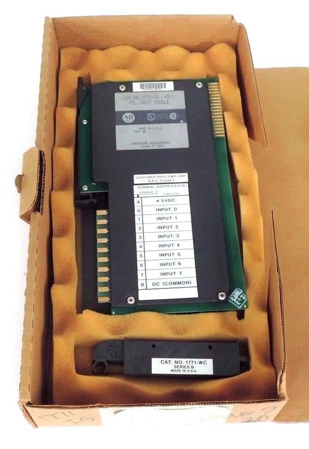 Used NIB ALLEN BRADLEY 1771-IG TTL INPUT MODULE 1771IG