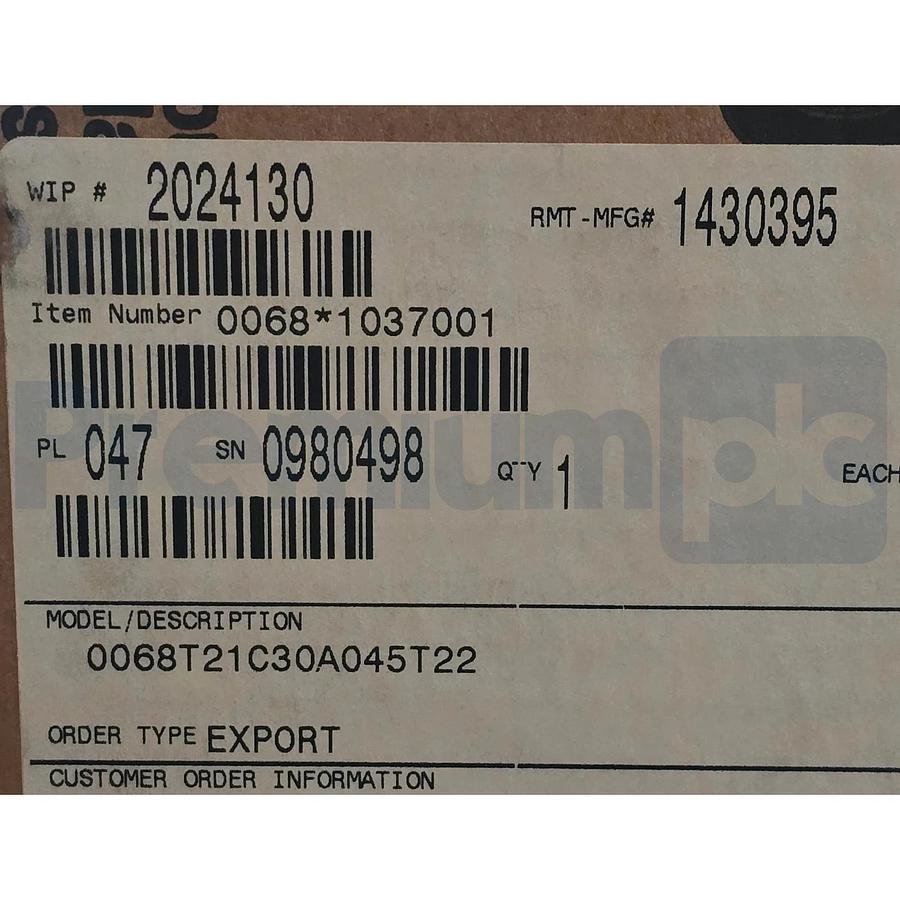 Rosemount 0068T21C30A045T22 Thin-Film Platinum RTD Temp Sensor w/79 Conn. Head