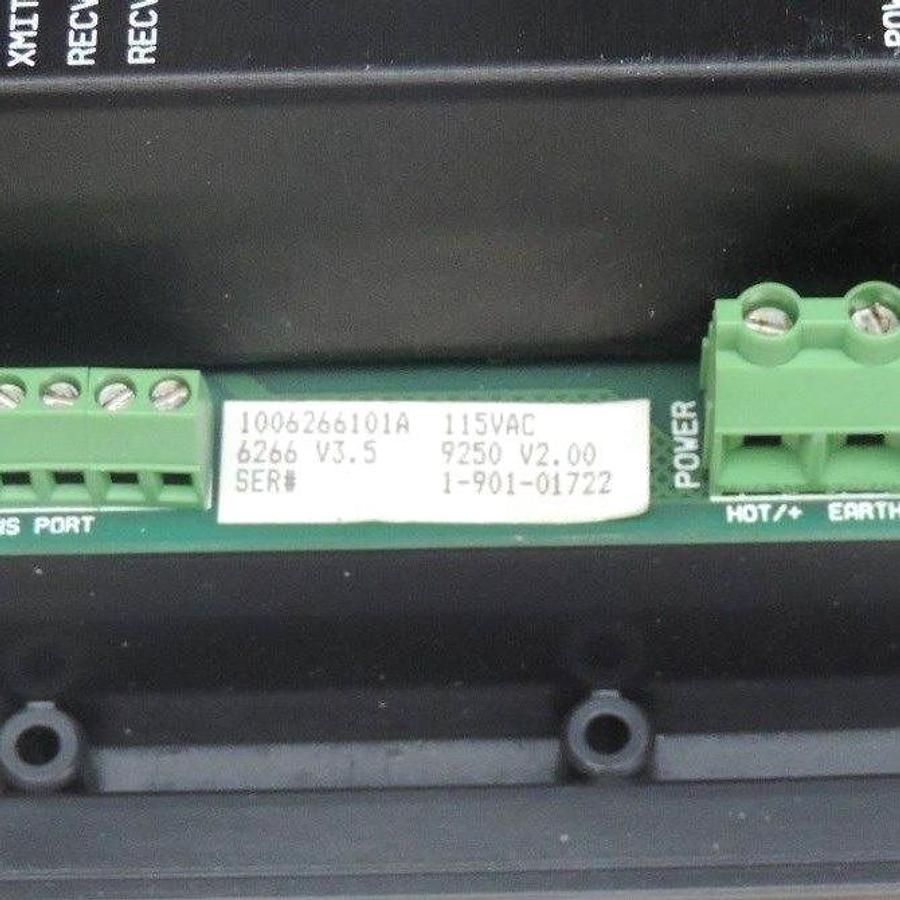 Used REPAIRED WESTINGHOUSE 1006266101A I/O PLUS OPERATOR PANEL 6266 V3.5, 115VAC