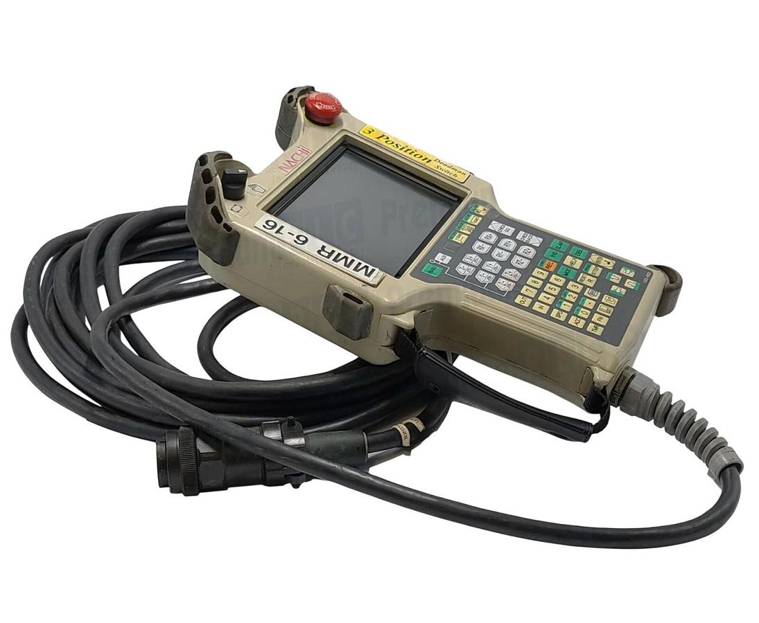 Used USED NACHI FUJIKOSHI RTP151-10 / RTP15110 TEACH PENDANT W/ DIGITAL DISPLAY