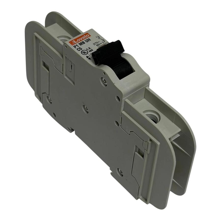 Lovato P1 MB UH C5 Miniature Circuit Breaker 1 Pole 5A C Curve UL 489 New
