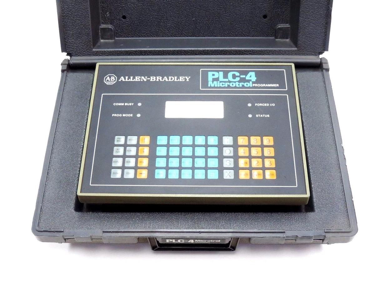 Used ALLEN BRADLEY 1770-T12 SER. A PLC-4 MICROTROL PROGRAMMER F/W REV. C, REV. A
