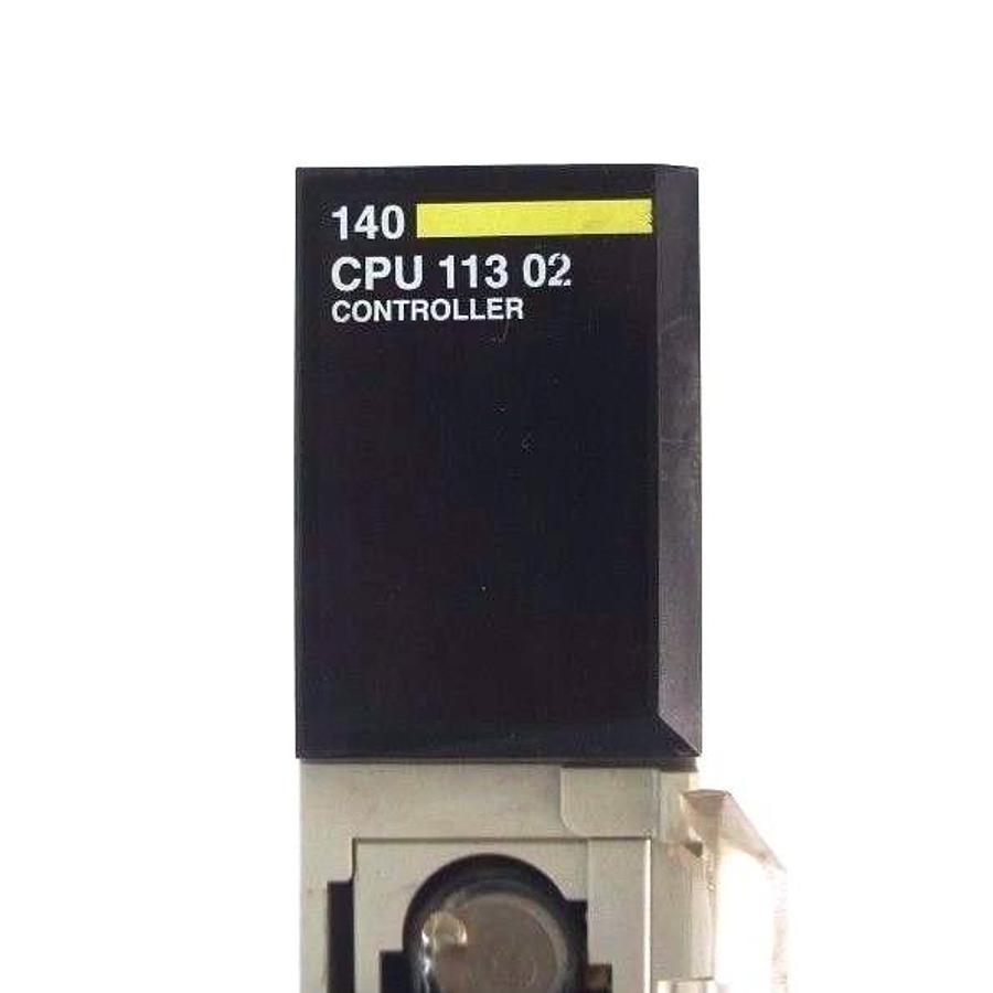 Used SCHNEIDER MODICON 140-CPU-113-02 CPU 256K 1XMB+ USER LOGIC MODULE 140CPU11302