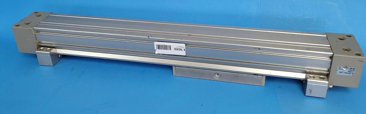 Used SMC 20-MY1B40-300L-Y7NW PNEUMATIC RODLESS CYLINDER 40MM BORE 300MM STROKE
