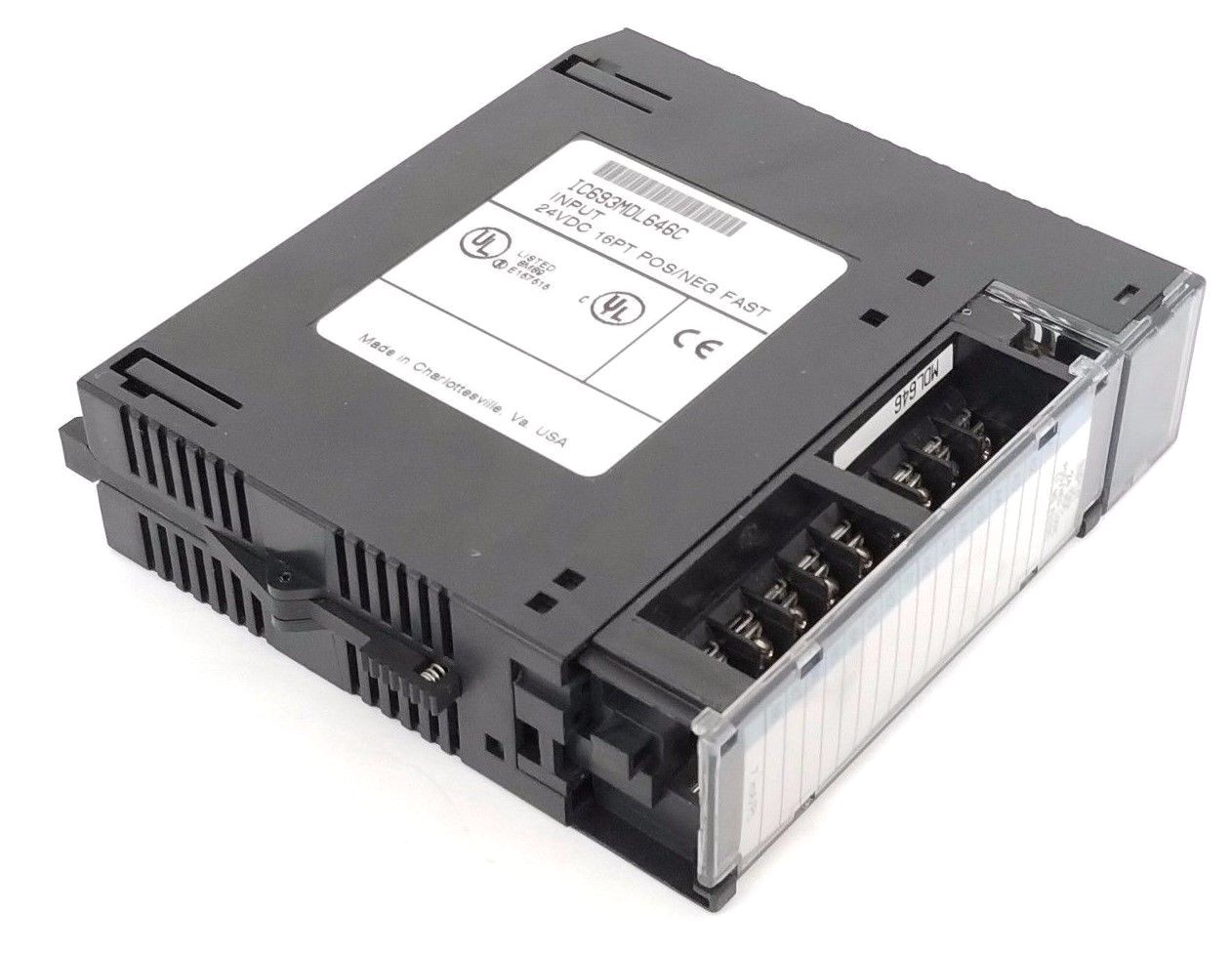 Used GE FANUC IC693MDL646C INPUT MODULE 24VDC 16PT POS/NEG FAST
