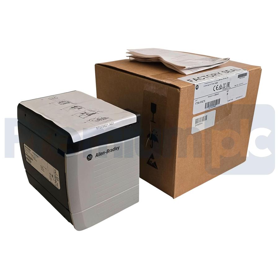 Used Allen Bradley 1756-PA75 /B ControlLogix AC Chassis Power Supply 85-265V 75W NSMP