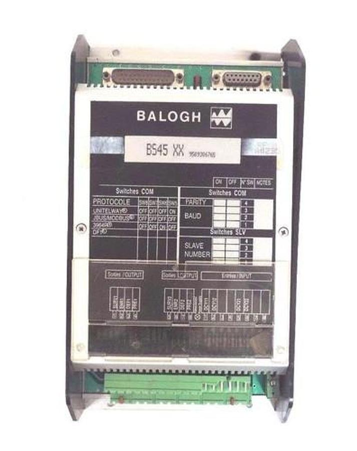 Used BALOGH BS45-XX SERIAL CONTROL MODULE 9509306765 BS45XX