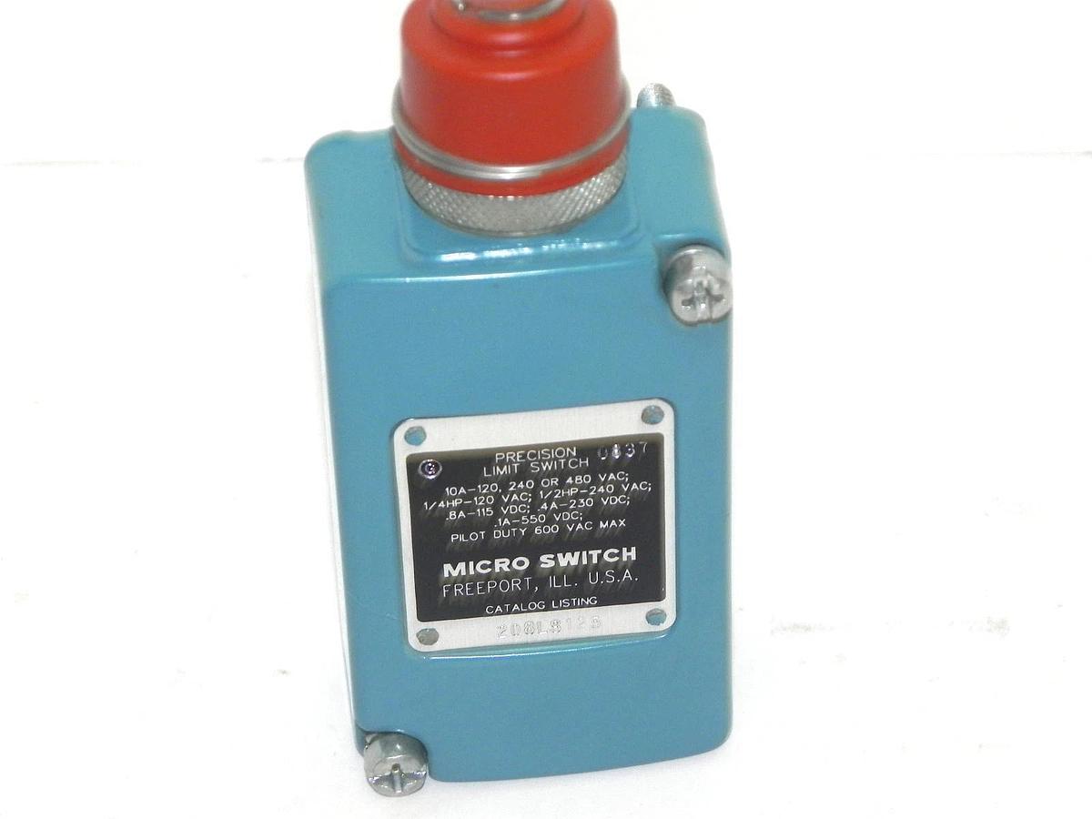 Used MICRO SWITCH 208LS125 PRECISION LIMIT SWITCH