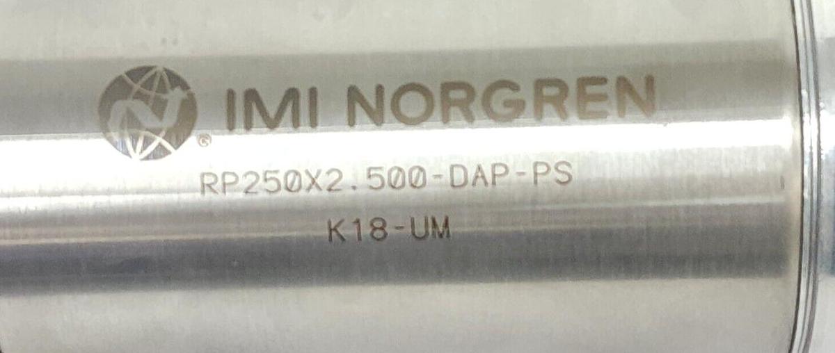 Used NEW IMI NORGREN RP250X2.500-DAP-PS CYLINDER K18-UM