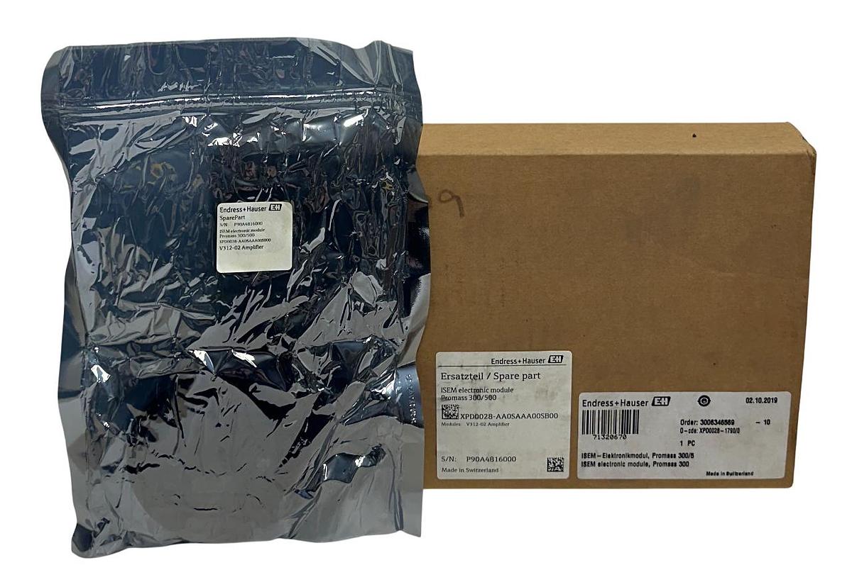 Used Endress+Hauser XPD0028-AA0SAAA00SB00 ISEM Module Promass 300/500 71320670 NSMP