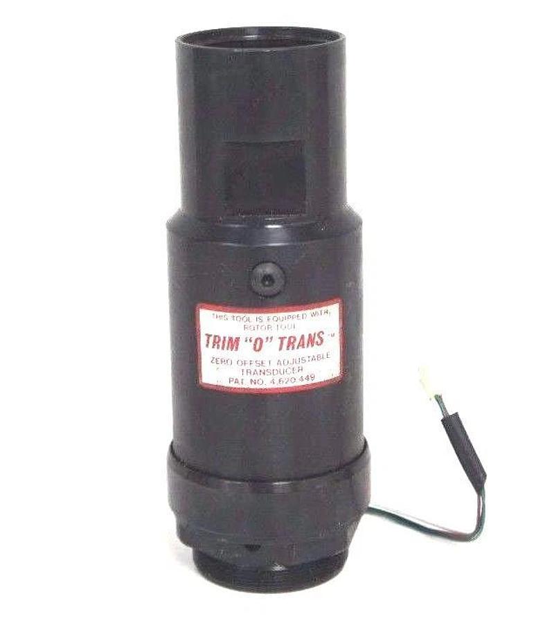 Used TRIM "O" TRANS ZERO OFFSET ADJUSTABLE TRANSDUCER TRIM O TRANS
