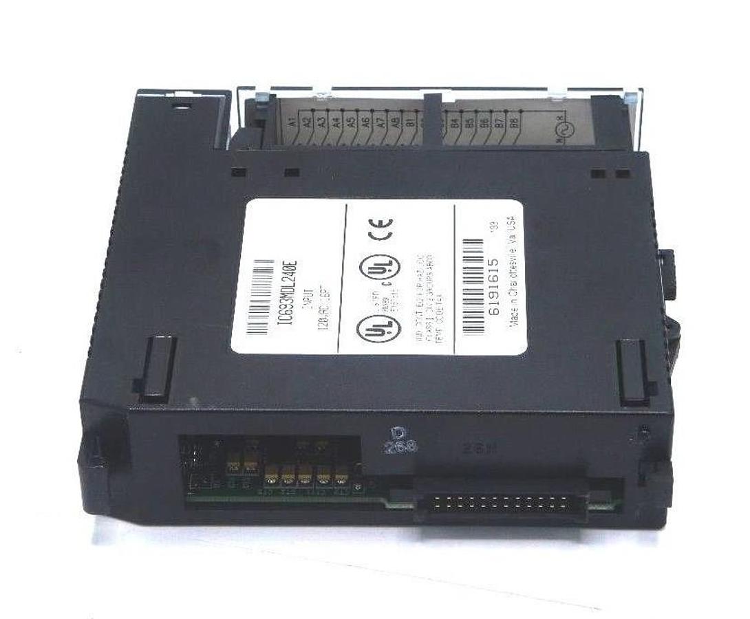 Used LOT OF 10 GE FANUC IC693MDL240E INPUT MODULES 120VAC, 16POINT