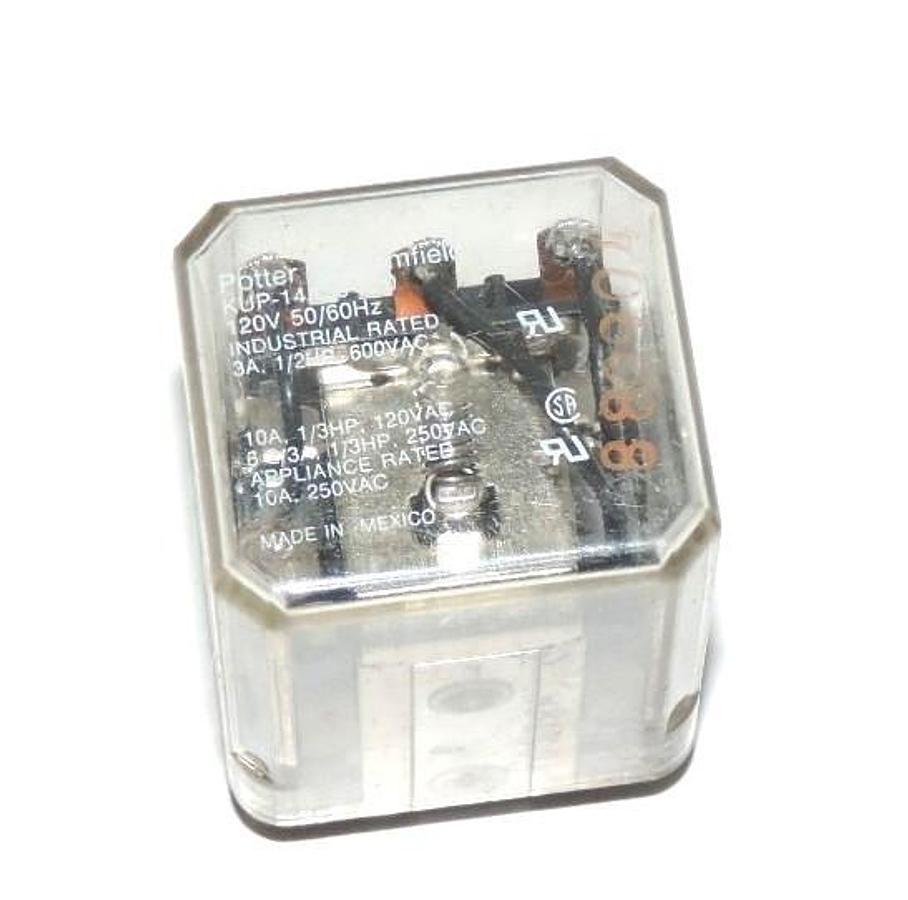 Used LOT OF 4 POTTER & BRUMFIELD KUP-14A35-120 RELAYS KUP-14A35120