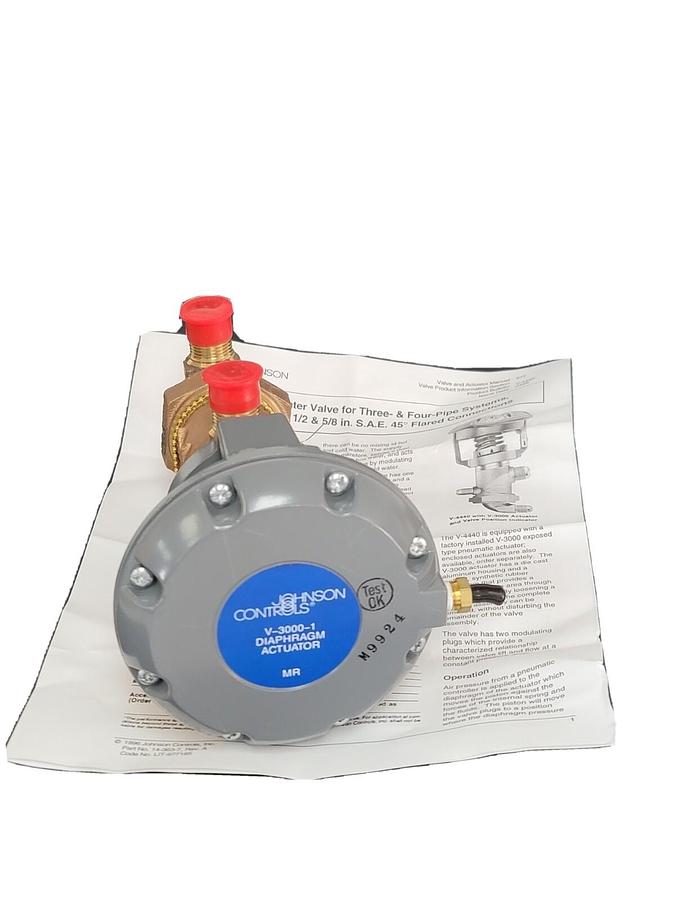 Used NIB JOHNSON CONTROLS V-4440-1001 1/2" H-C 4-12# ELBOW V44401001, 1.4CV