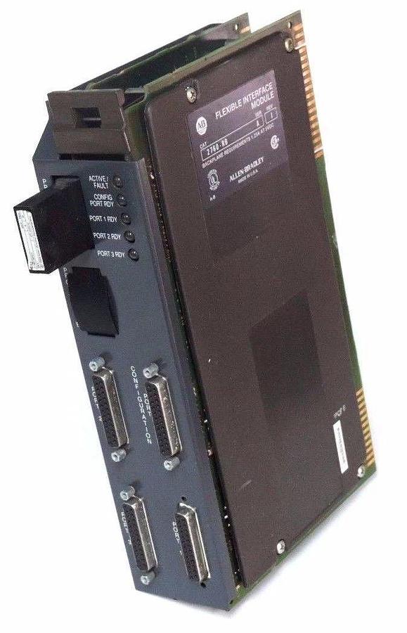 Used ALLEN BRADLEY 2760-RB/A FLEXIBLE INTERFACE MODULE 2760-RB, SER. A REV. J