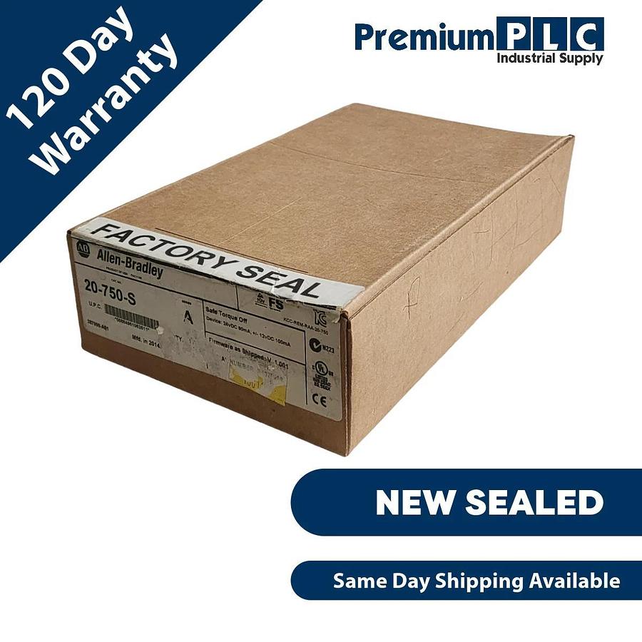 NEW SEALED ALLEN BRADLEY 20-750-S /A PowerFlex SAFE TORQUE OFF OPTION 20750S