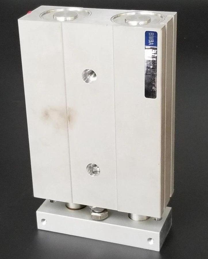 Used BIMBA CTB-00141-A-50.8 PNEUMATIC CYLINDER DUAL ROD CTB00141A508, 10BAR