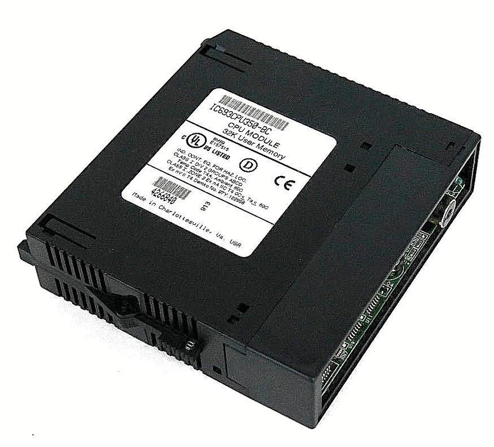Used GE FANUC IC693CPU350-BC CPU MODULE 32K USER MEMORY IC693CPU350BC