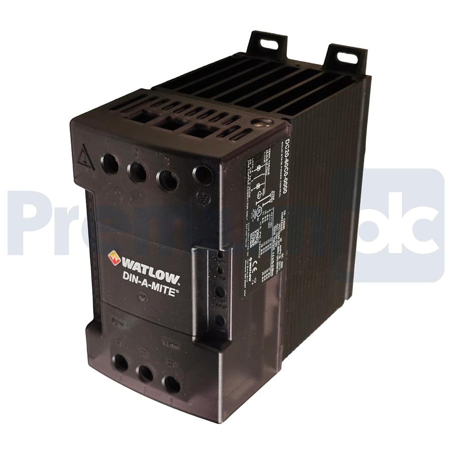 Used Watlow DC20-60C0-0000 DIN-A-MITE C Solid State Power Controller SCR 40A 600V NEW