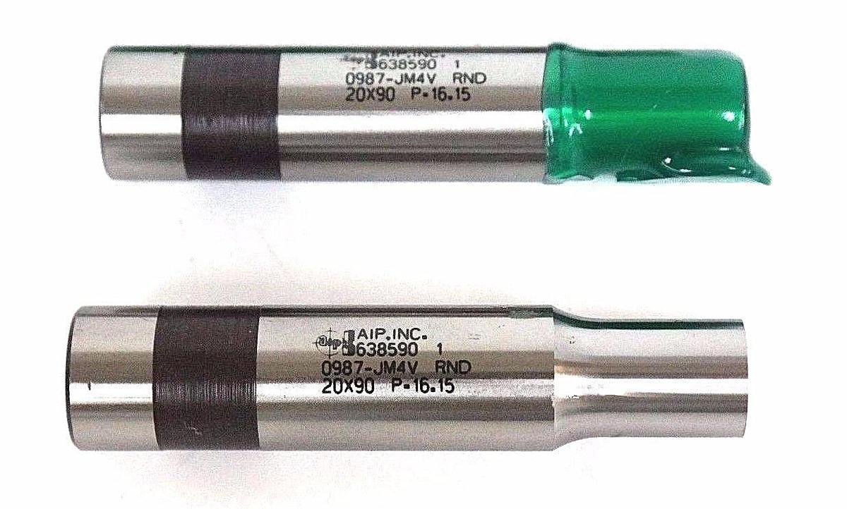 Used NEW AIP INC. 638590 1 PUNCH 0987-JM4V RND 20X90 P-16.15, H20-RP - LOT OF 5