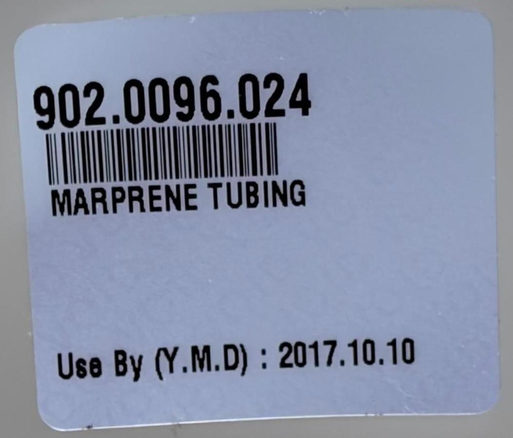New Watson Marlow 902.0096.024 Marprene Process Tubing 9.6mm ID 2.4mm WT 15m
