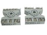 Used LOT OF 2 DAYTON 6X156E SOCKETS 10A, 300VAC