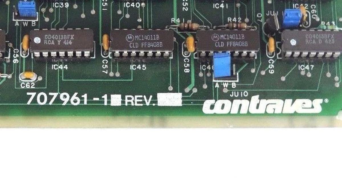 NEW CONTRAVES OP-EX-105 POSITION CONTROLLER 707961-1 120549