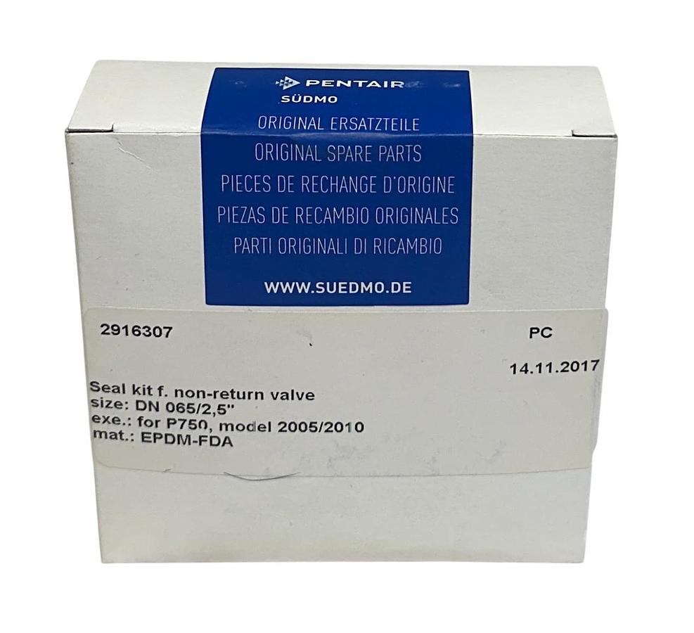 Used PENTAIR SUDMO 2916307 OEM SEAL KIT FOR NON-RETURN VALVE DN065/2,5'' P750 NSFS