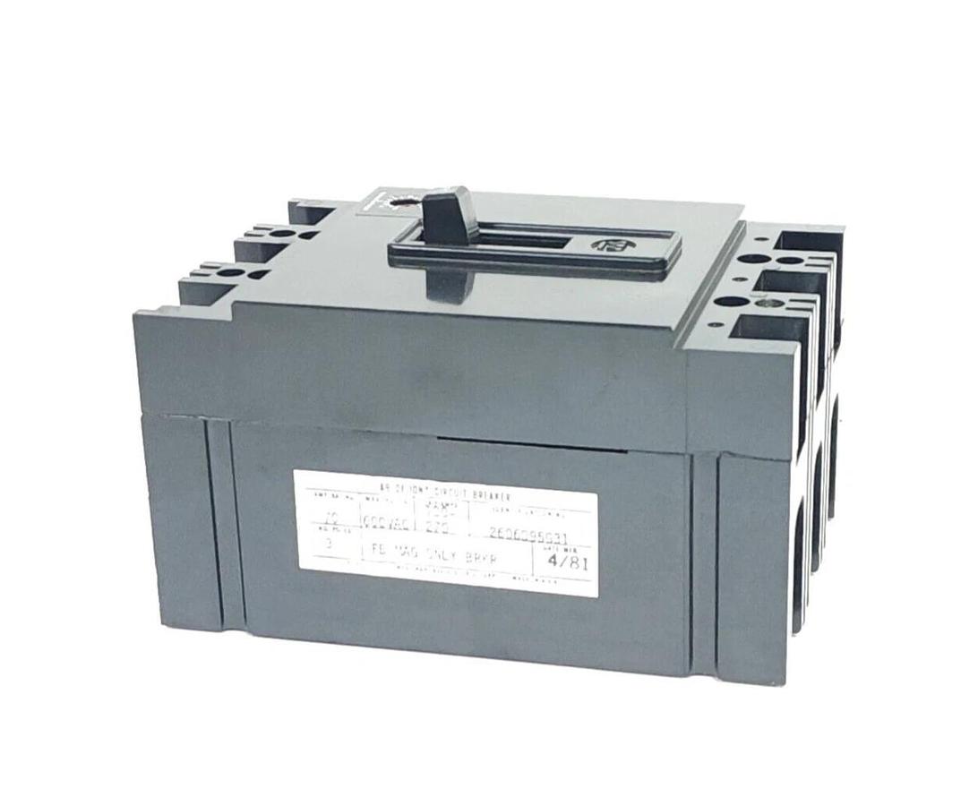 Used NEW WESTINGHOUSE 2606D95G31 CIRCUIT BREAKER 3P 70A 600VAC FB BKR MAG ONLY