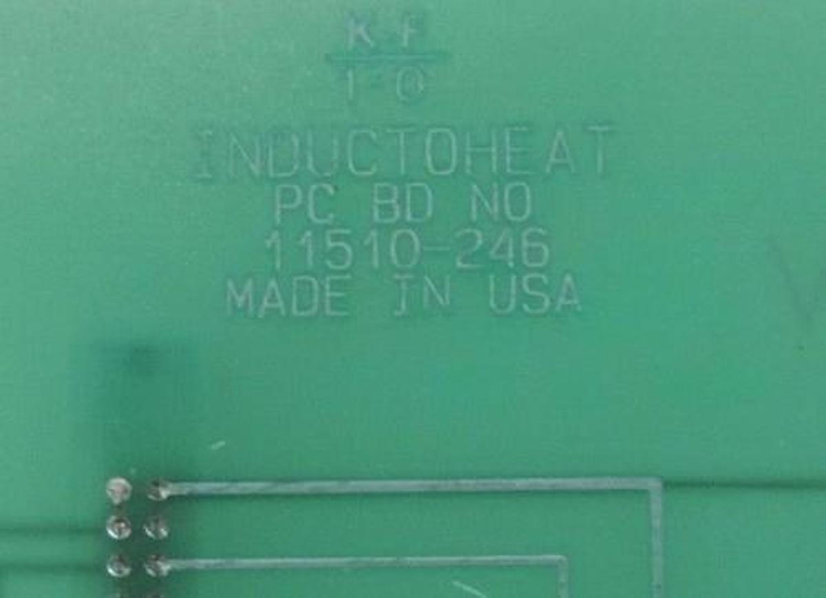 Used NEW INDUCTOHEAT 31035-764 PC BOARD 11510-246 31035764