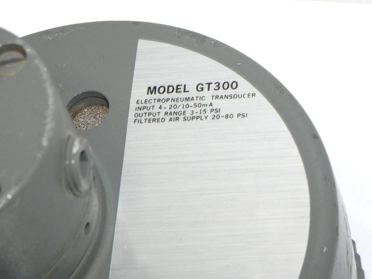 Used ITT CONOFLOW MODEL GT3000 ELECTROPNEUMATIC TRANSDUCER OUTPUT RANGE 3-15 PSI
