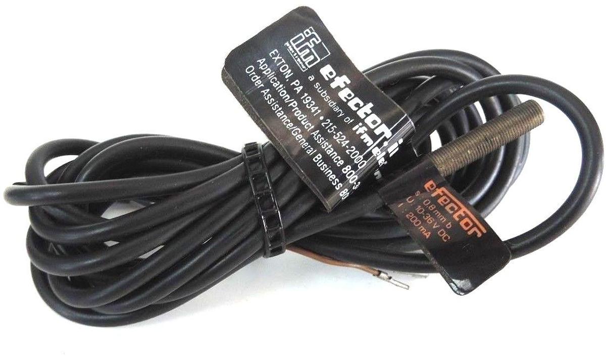 Used NEW IFM EFECTOR IYB 3000,8-BP0G PROXIMITY SWITCH 10-30VDC, IYB-30008-BPOG