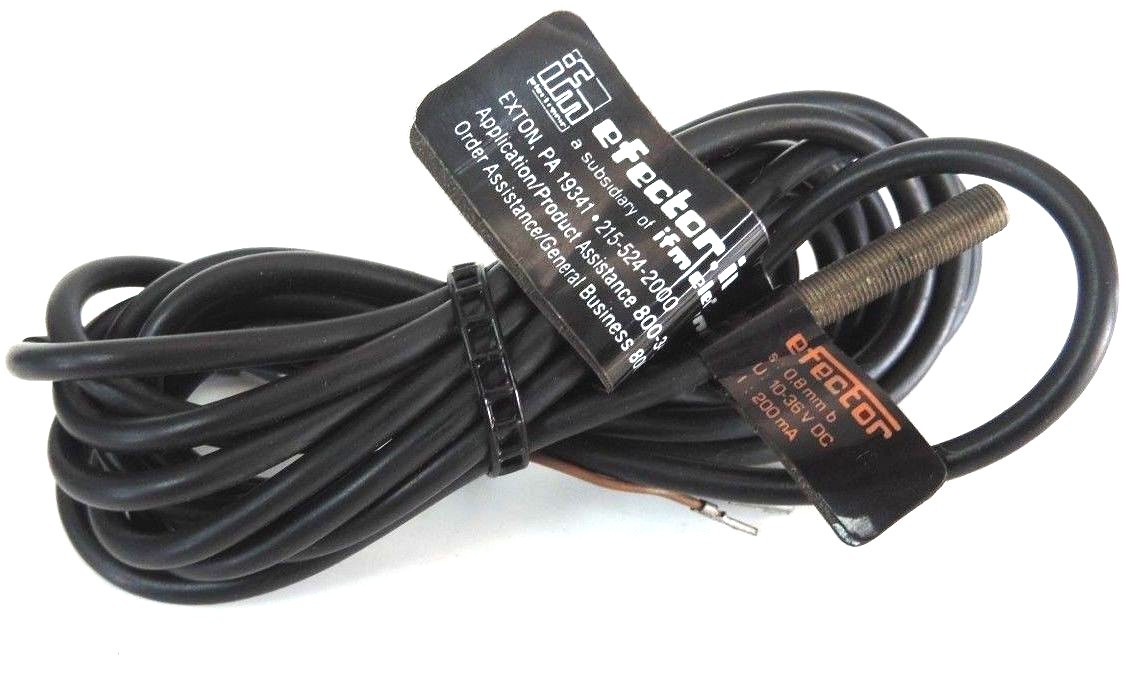 Used NEW IFM EFECTOR IYB 3000,8-BP0G PROXIMITY SWITCH 10-30VDC, IYB-30008-BPOG