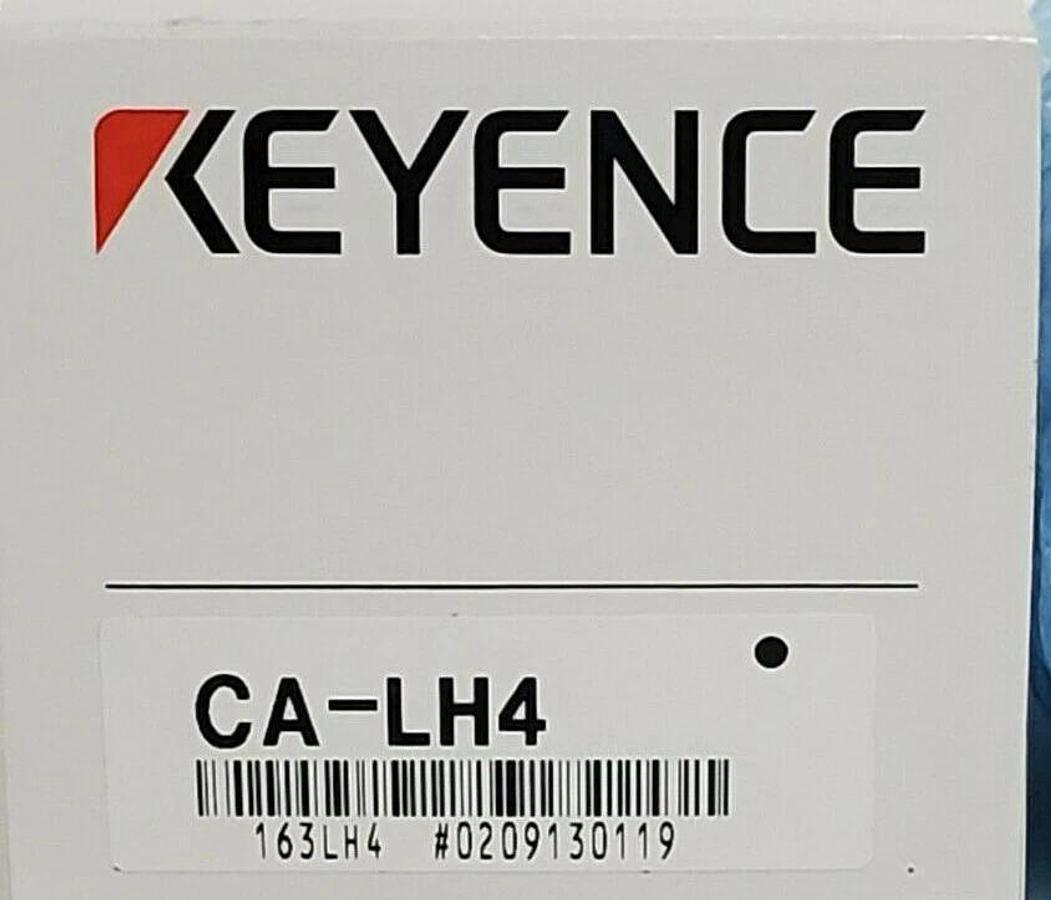 Used NIB KEYENCE CA-LH4 HIGH RESOLUTION LOW DISTORTION 4MM LENS CALH4
