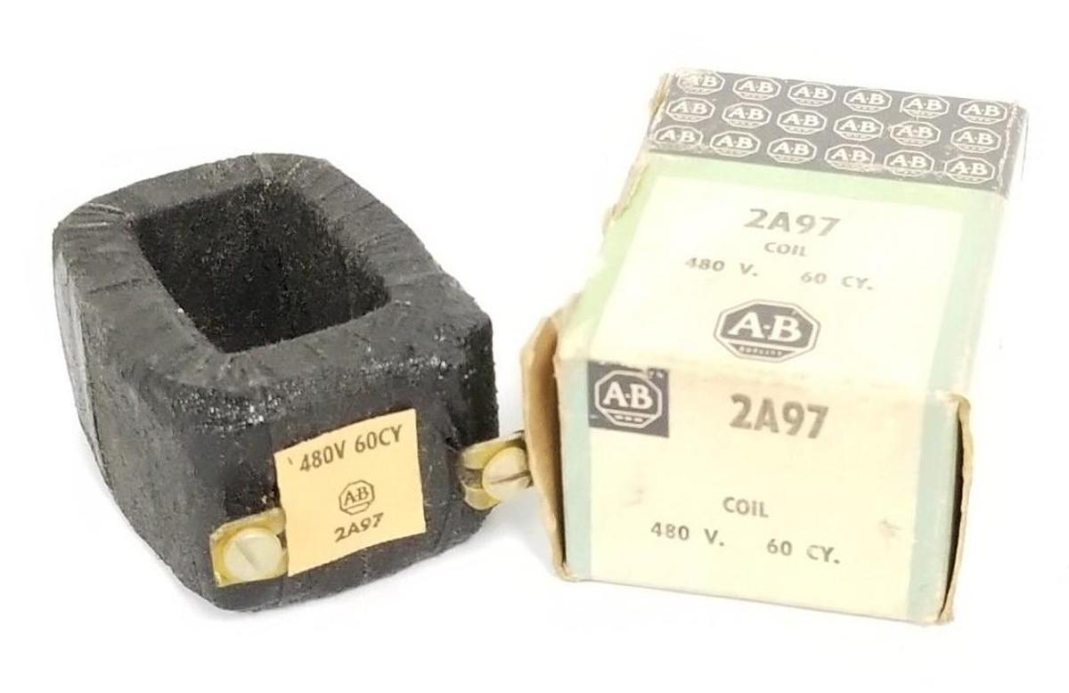 Used NIB ALLEN BRADLEY 2A97 COIL 480V 60CY