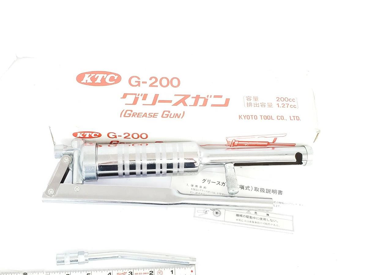 NIB KTC KYOTO TOOL CO. G-200 GREASE GUN 200cc 1.27cc