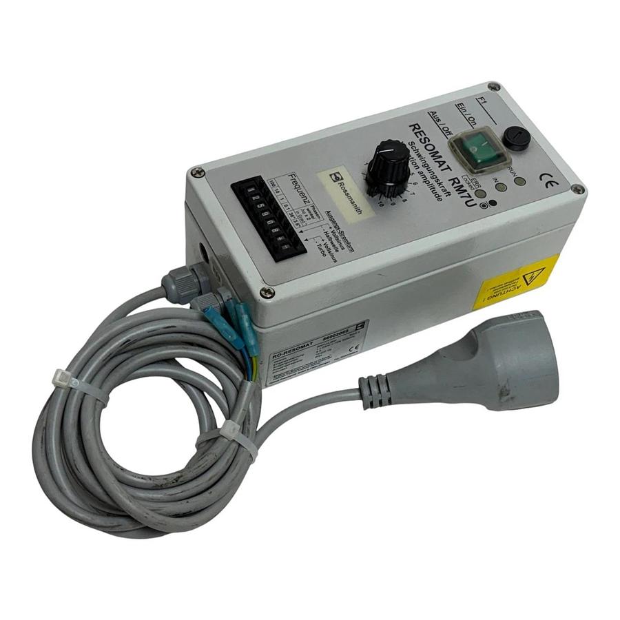 Used Rossmanith RO-RESOMAT RM7U-Labor Vibration Controller 86002060