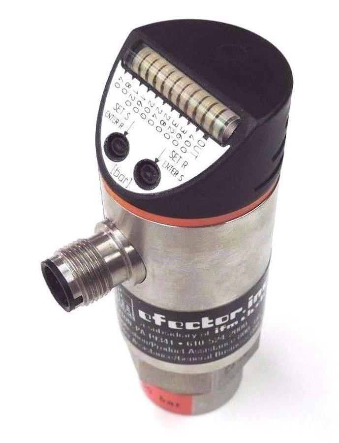 Used NIB IFM EFECTOR PB5120 PRESSURE SENSOR PB-400-SBM12-HFPKG/US/ /V