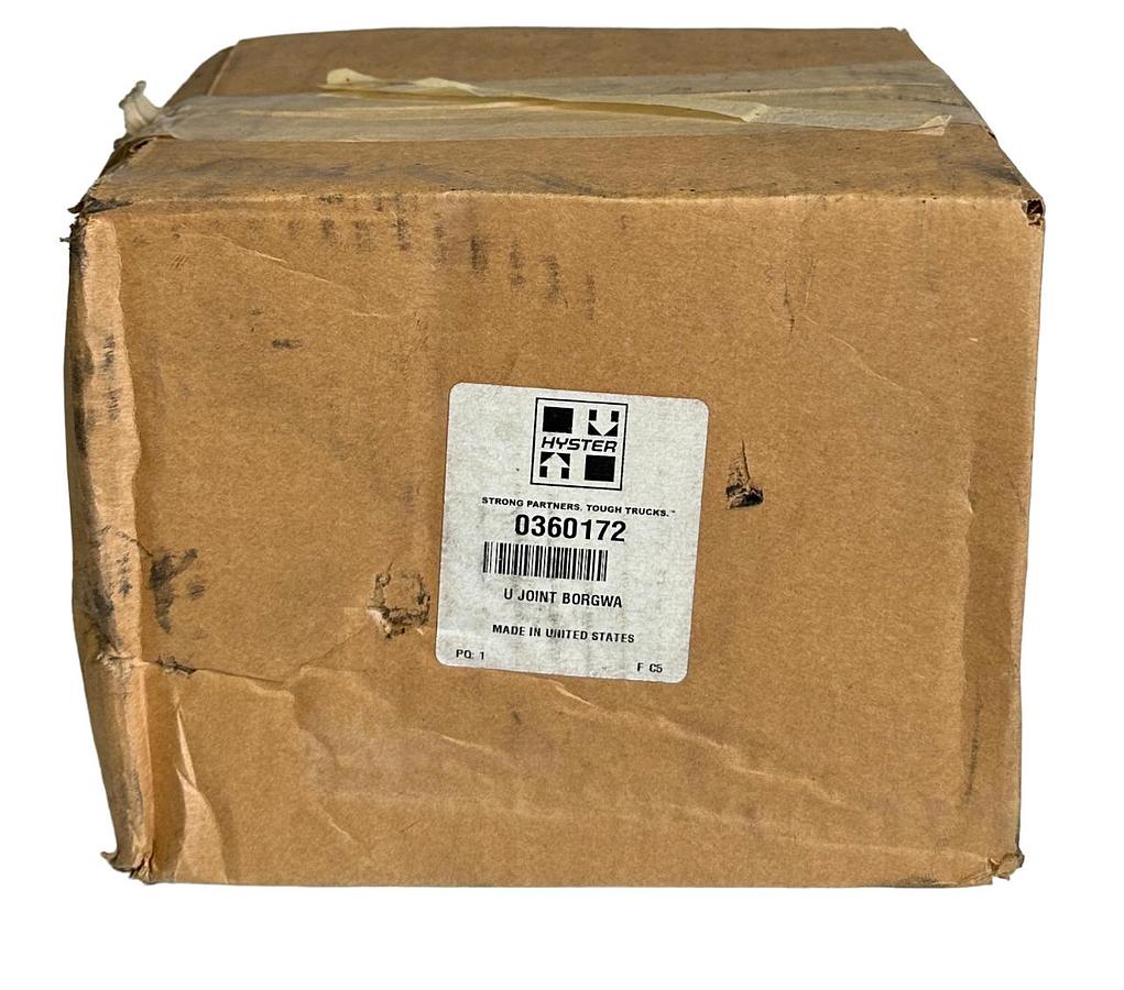 NEW SEALED HYSTER 0360172 / HY0360172 OEM U-JOINT ASSEMBLY BORGWA FOR FORKLIFT
