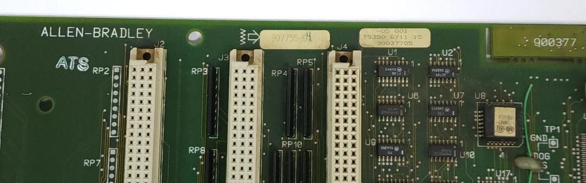 Used ALLEN BRADLEY 907755-04 MOTHERBOARD SERIES 9