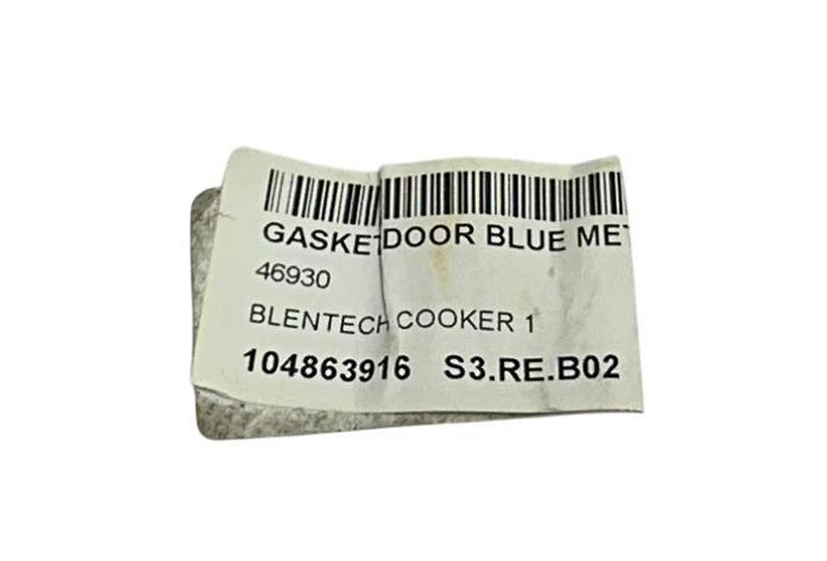 ERSA 46930 OEM BLUE DOOR GASKET FOR METAL DETECTOR BLENTECH COOKER NSNP