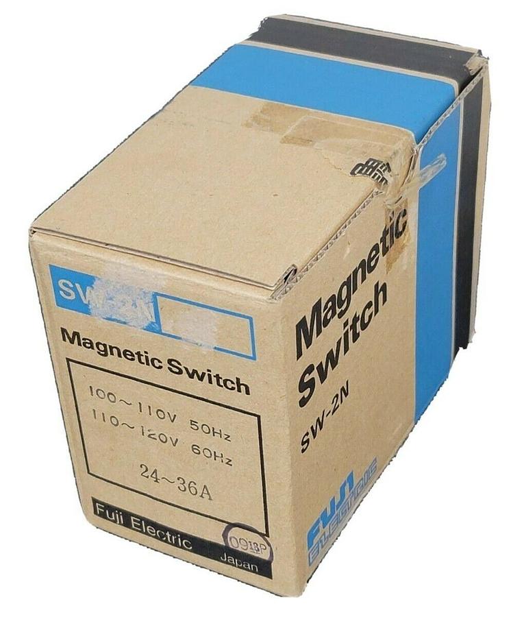 Used NIB FUJI ELECTRIC SW-2N MAGNETIC SWITCH SW-2N-35 W/ TR-2N OVERLOAD RELAY