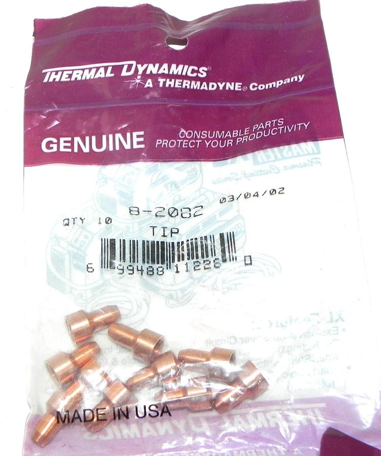 Used NEW THERMAL DYNAMICS 8-2082 TIP 82082 QTY: 10