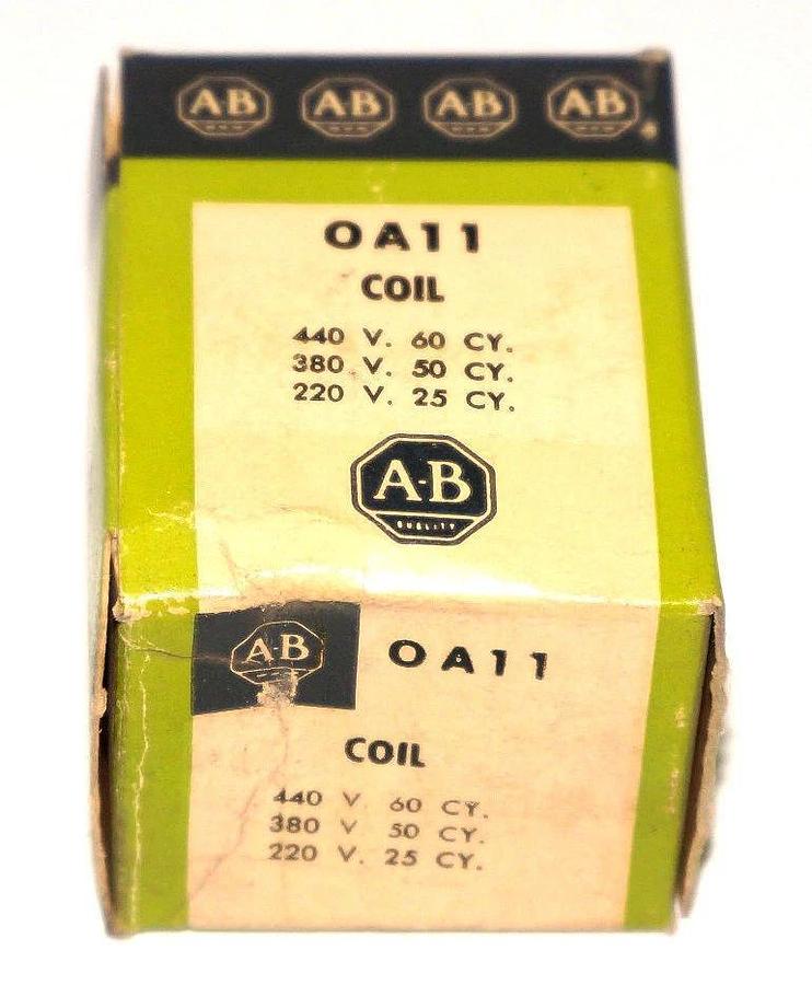 NIB ALLEN BRADLEY OA11 COIL 440V 60CY